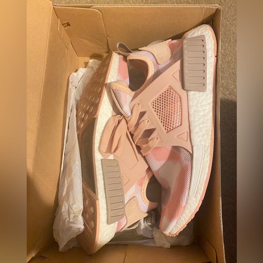 Adidas NMD Pink Camo Sneakers